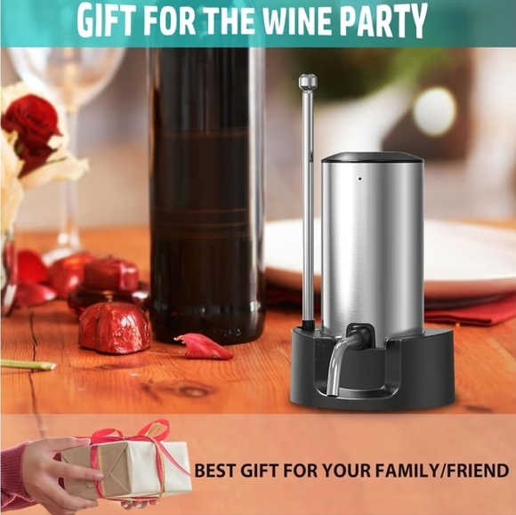 Wine Aerator Pourer Decanter ELECTRIC - Picture 2 of 10